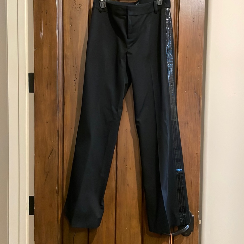 Banana Republic Martin Stretch button slacks. Holiday perfect